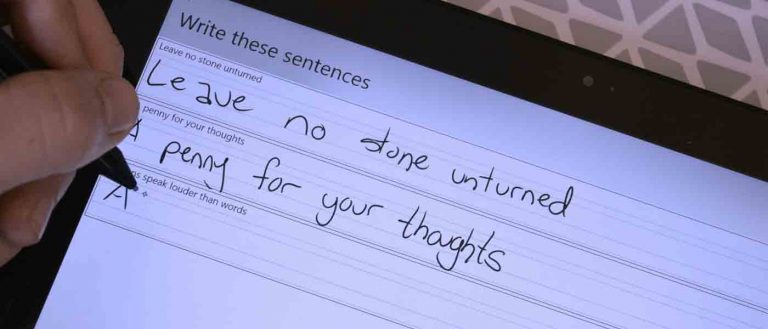 handwriting font windows10