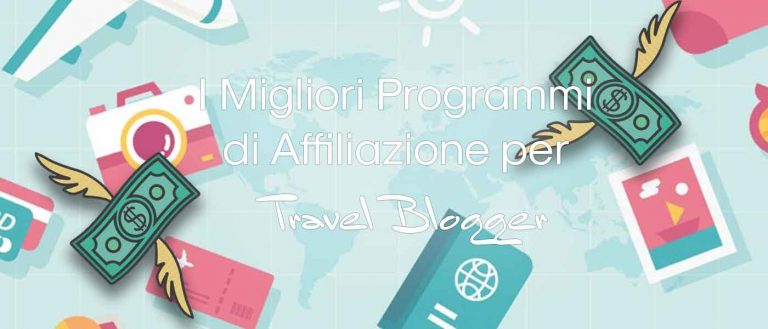 travel blogger programma affiliazione