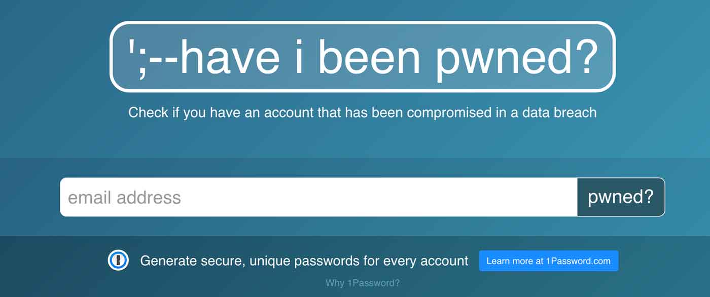 have i been pwned
