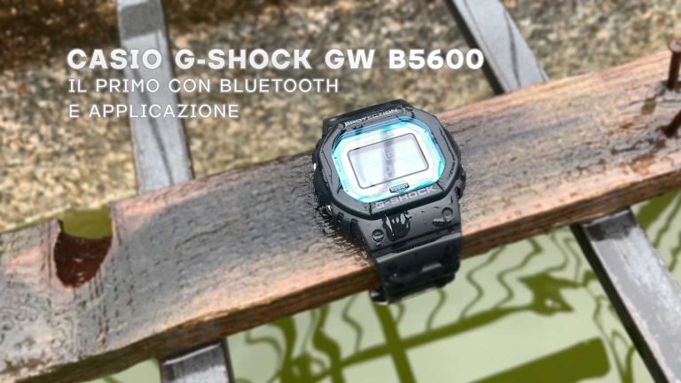 Casio G-Shock GW B5600: il primo con bluetooth e applicazione 8 Casio G Shock GW B5600