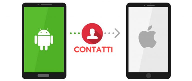 contatti android iphone