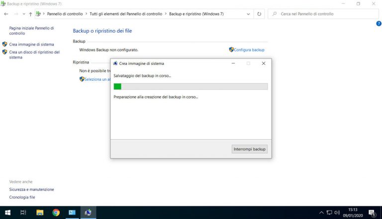 Creare una immagine di backup di Windows 10 1 immagine backup windows10 04