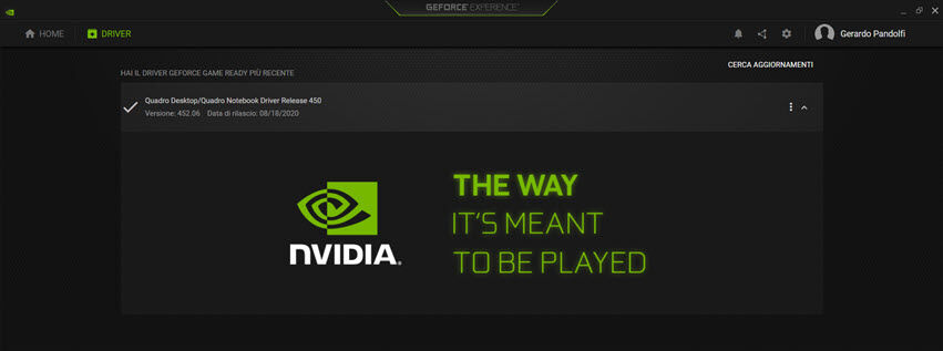 Ottimizzare Windows 10 per migliori prestazioni dei giochi 2 nvidia drive