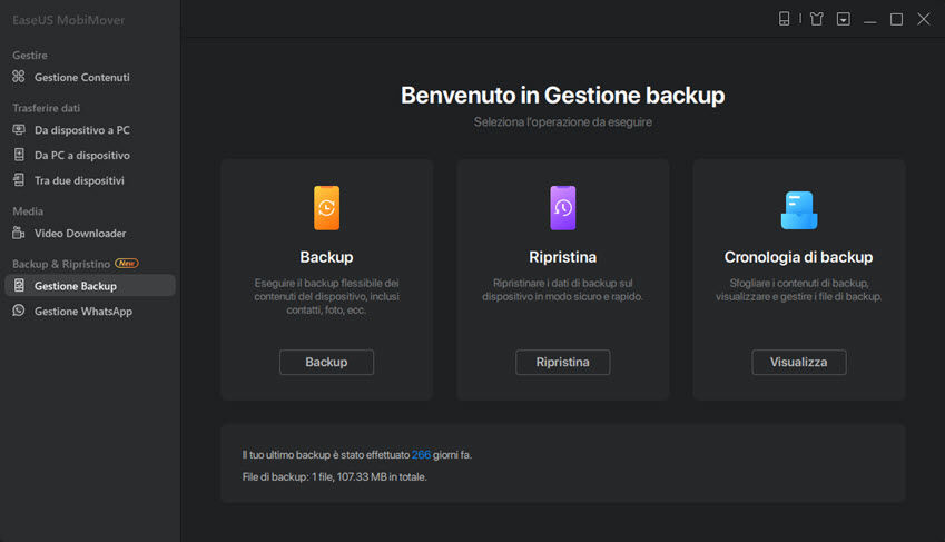 trasferire file iphone pc 06