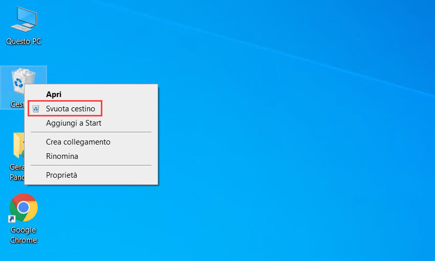cancellare file spazzatura windows 01