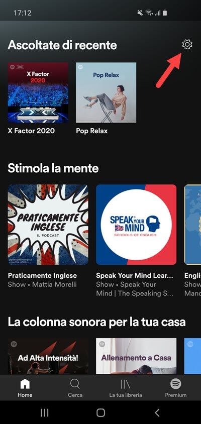 spotify disattivare audio pubblicita 01