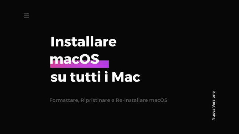 installare macos nuova versione 11