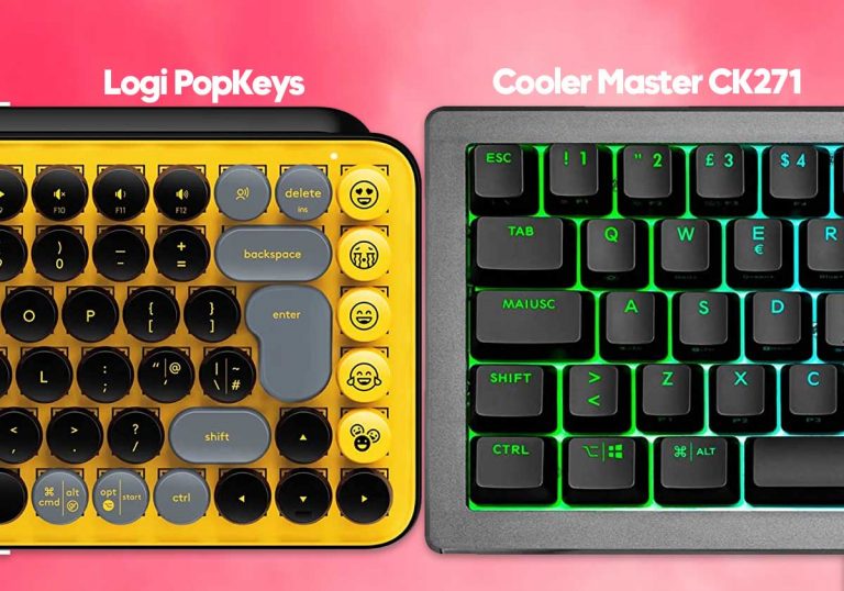 logi popkeys coolermaster ck271