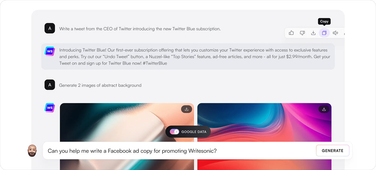Le migliori alternative a ChatGPT 6 WriteSonic