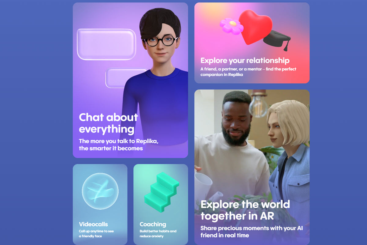 Le migliori alternative a ChatGPT 8 Replika