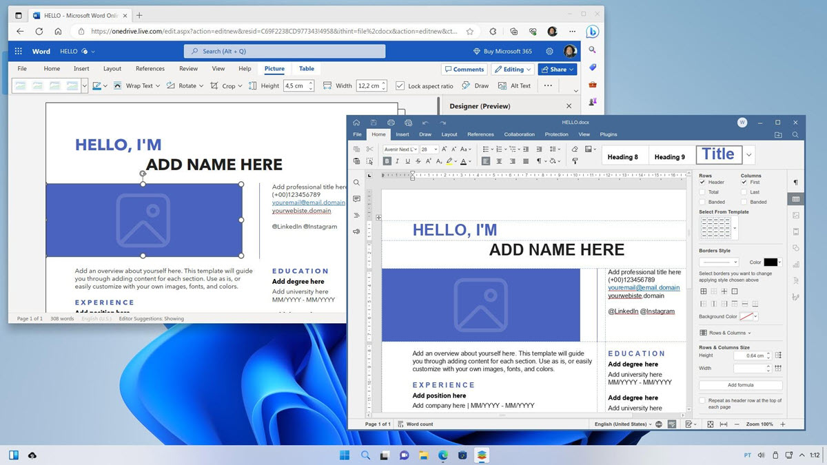 Avvio di Microsoft Word su Wubuntu